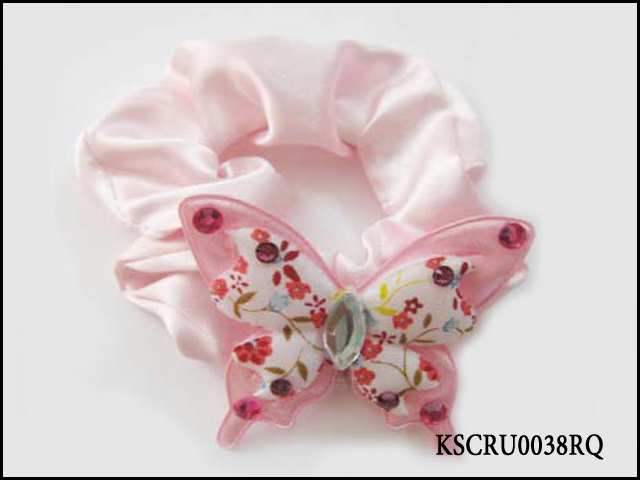 Silver Crystal Wing Clip