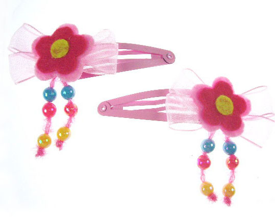 Silver Crystal Wing Clip