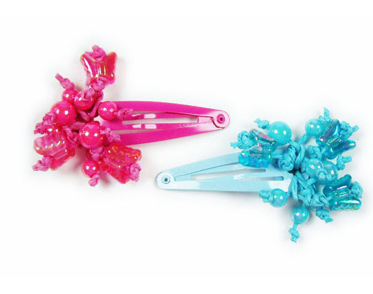 Silver Crystal Wing Clip