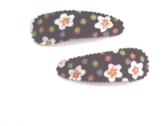 Silver Crystal Wing Clip