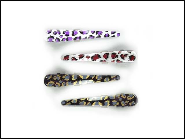 Silver Crystal Wing Clip