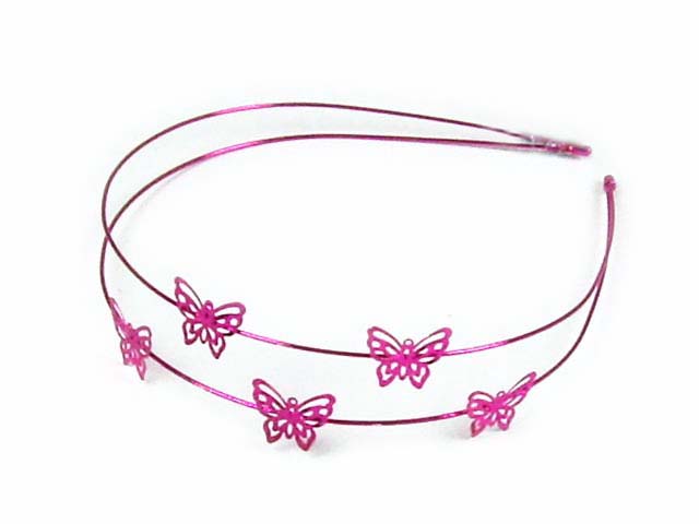 Silver Crystal Wing Clip