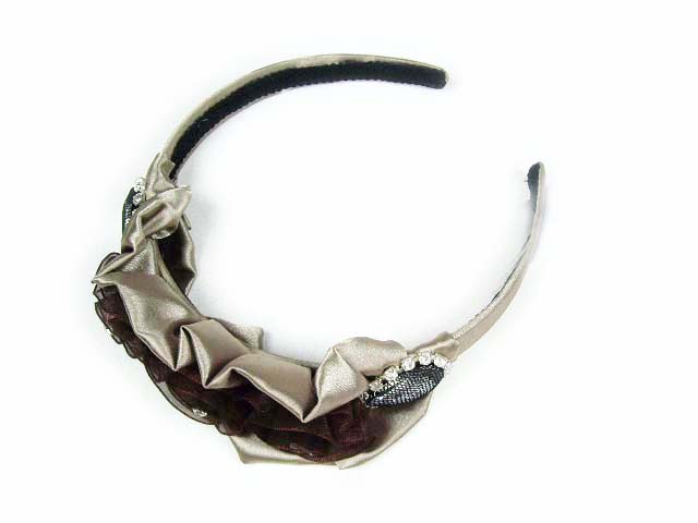 Silver Crystal Wing Clip