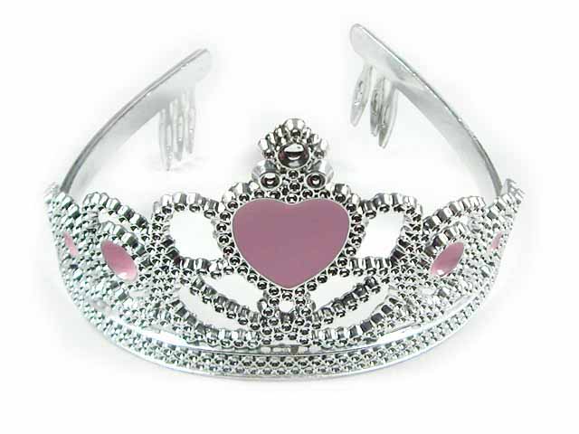 Silver Crystal Wing Clip