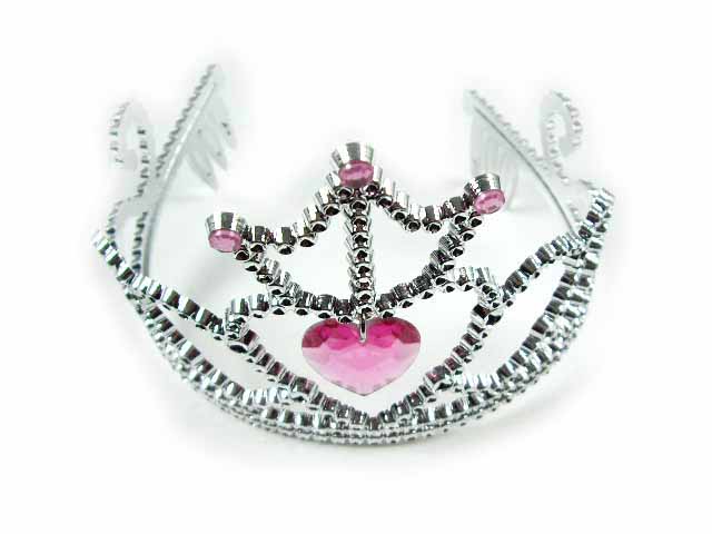 Silver Crystal Wing Clip