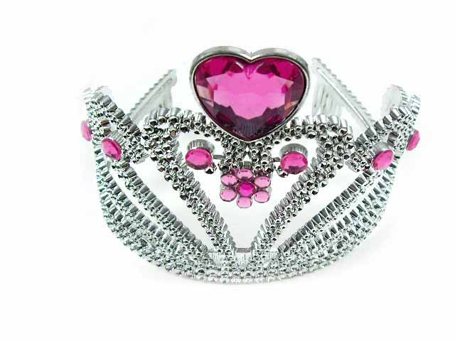 Silver Crystal Wing Clip