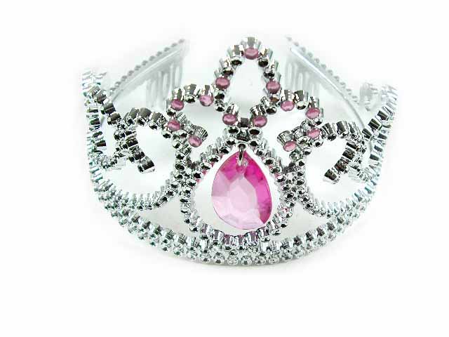 Silver Crystal Wing Clip