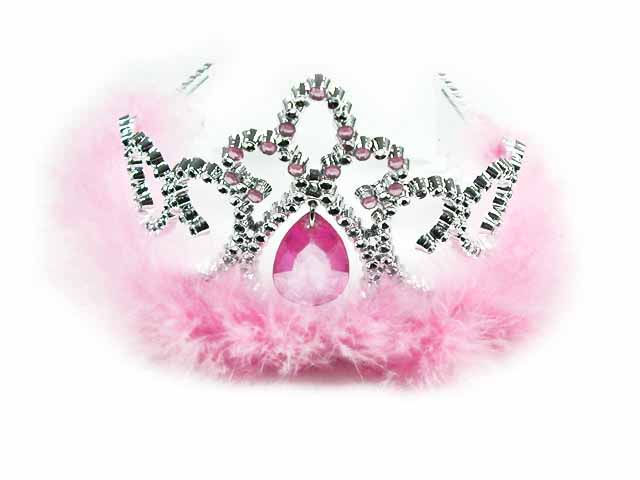 Silver Crystal Wing Clip