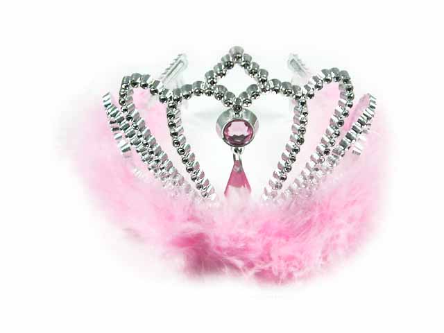 Silver Crystal Wing Clip
