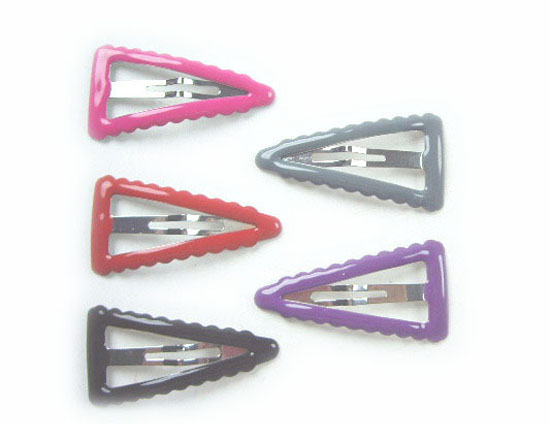 Silver Crystal Wing Clip