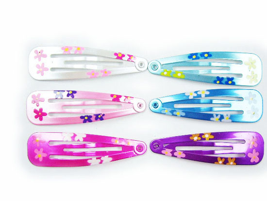 Silver Crystal Wing Clip