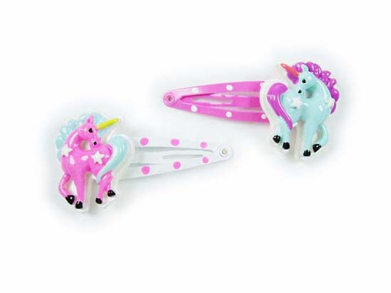 Silver Crystal Wing Clip