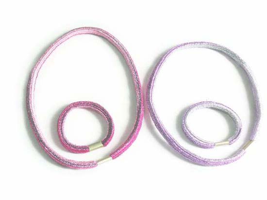 Silver Crystal Wing Clip
