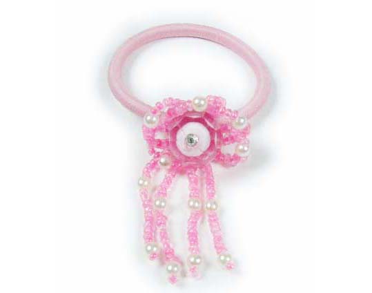 Silver Crystal Wing Clip