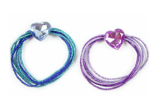 Silver Crystal Wing Clip
