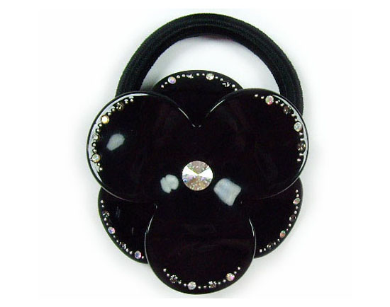 Silver Crystal Wing Clip