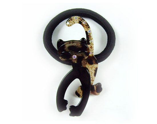 Silver Crystal Wing Clip