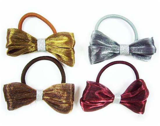 Silver Crystal Wing Clip