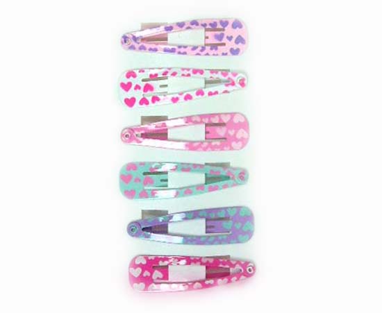 Silver Crystal Wing Clip