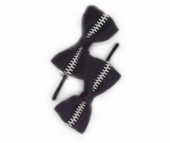 Silver Crystal Wing Clip
