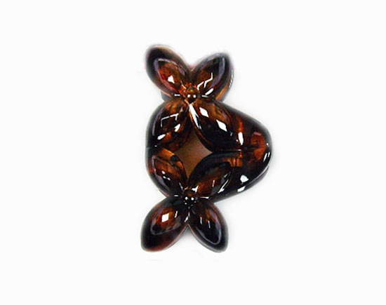 Silver Crystal Wing Clip