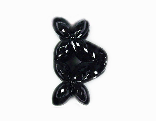 Silver Crystal Wing Clip