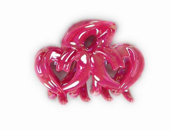 Silver Crystal Wing Clip