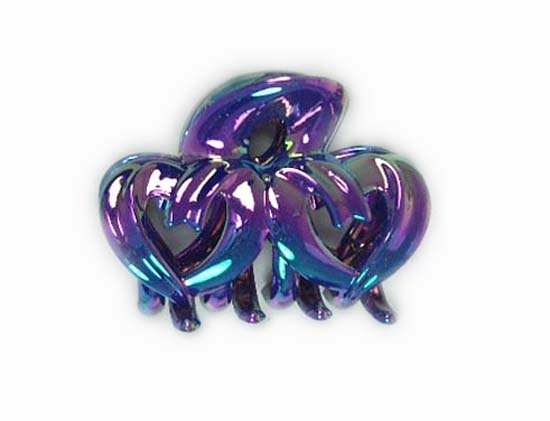 Silver Crystal Wing Clip
