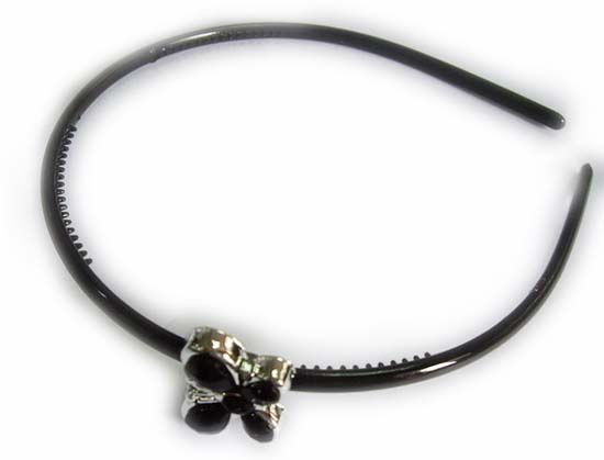 Silver Crystal Wing Clip