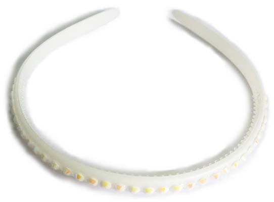 Silver Crystal Wing Clip