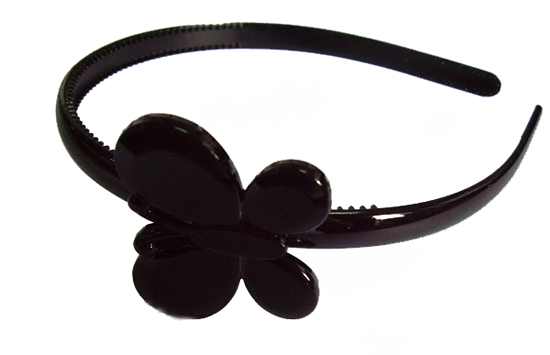 Silver Crystal Wing Clip