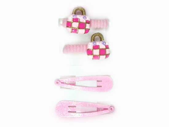 Silver Crystal Wing Clip