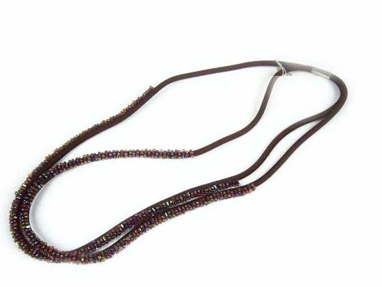 Silver Crystal Wing Clip