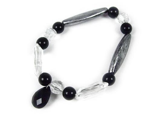 Silver Crystal Wing Clip