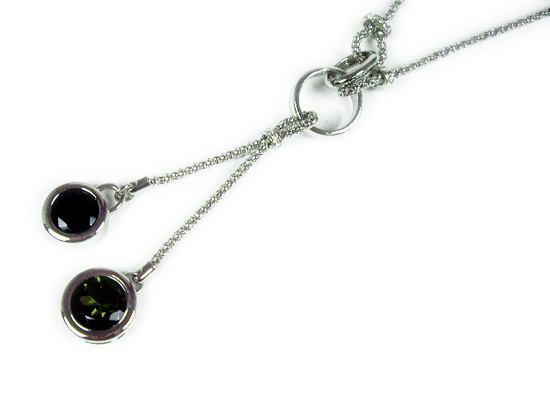 Silver Crystal Wing Clip