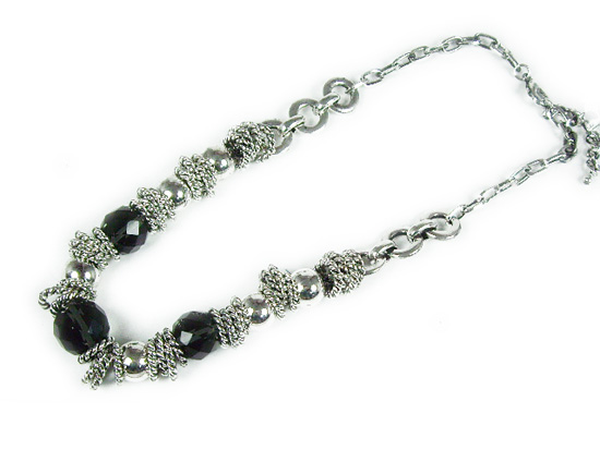 Silver Crystal Wing Clip