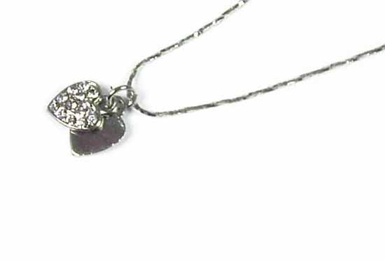 Silver Crystal Wing Clip
