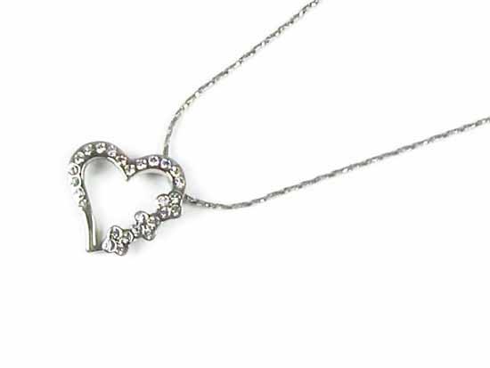 Silver Crystal Wing Clip