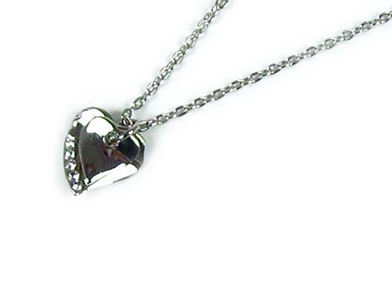 Silver Crystal Wing Clip