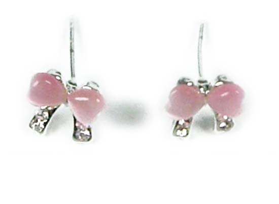 Silver Crystal Wing Clip