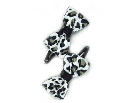 Silver Crystal Wing Clip