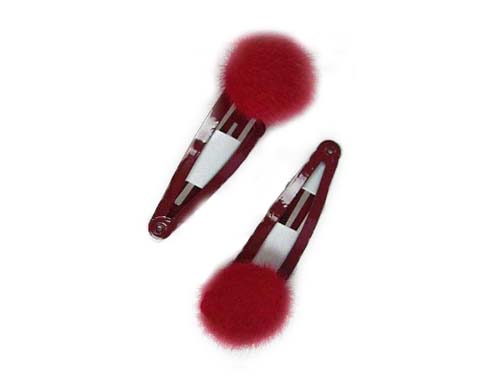Silver Crystal Wing Clip