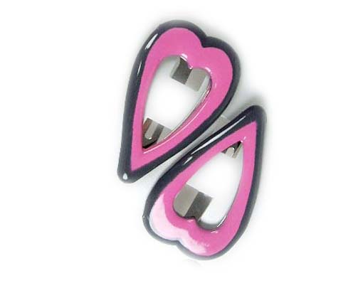Silver Crystal Wing Clip