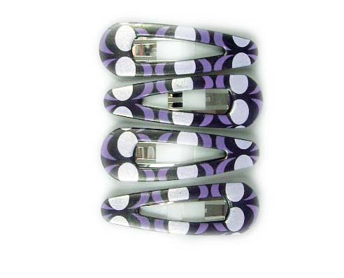 Silver Crystal Wing Clip