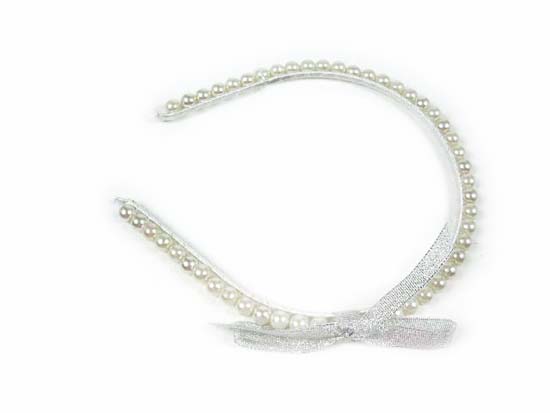 Silver Crystal Wing Clip