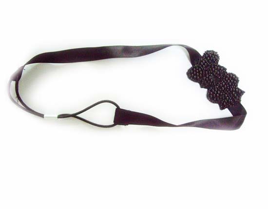 Silver Crystal Wing Clip