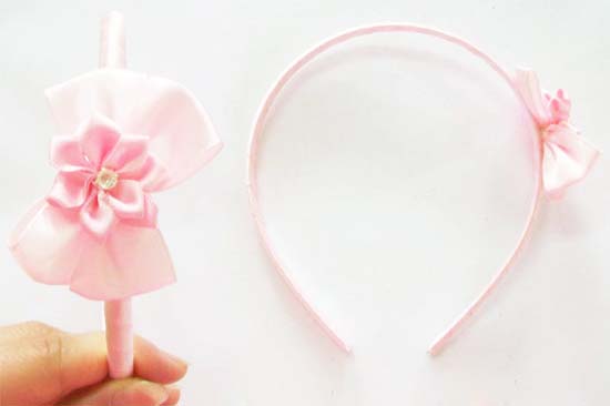 Silver Crystal Wing Clip