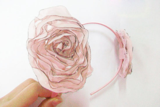 Silver Crystal Wing Clip