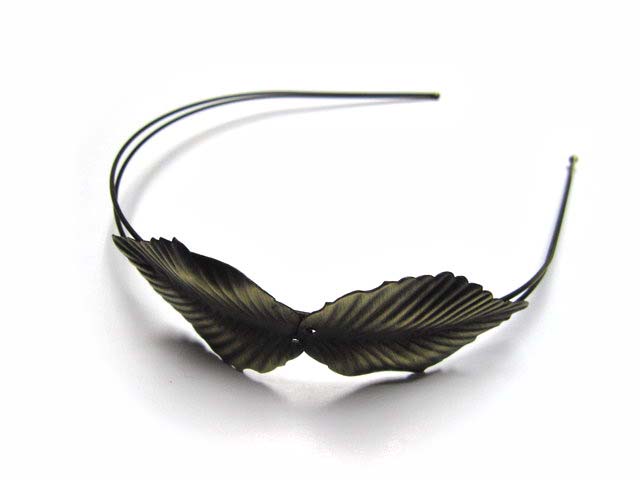 Silver Crystal Wing Clip